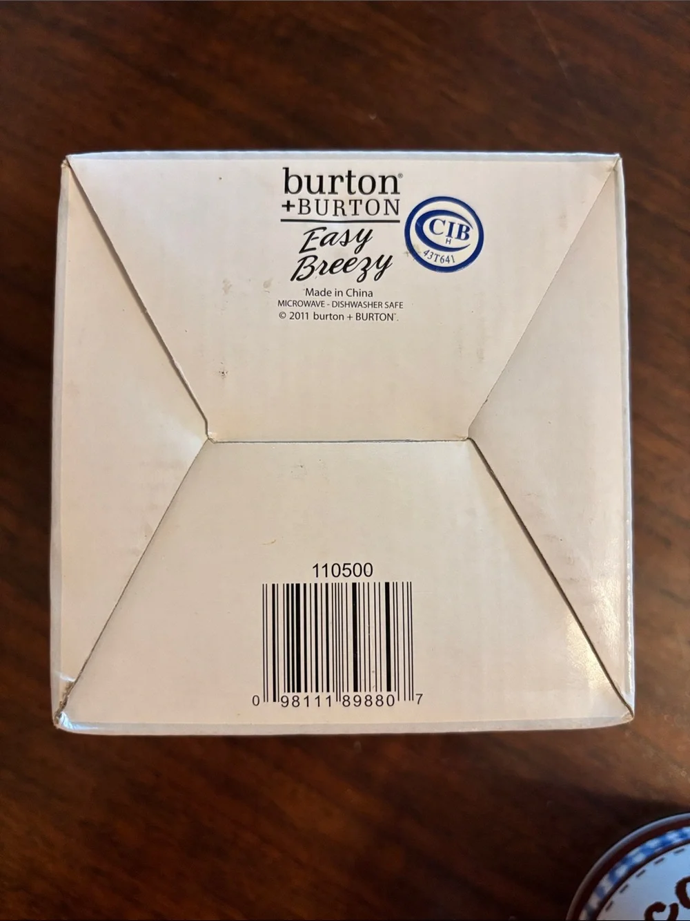 Burton + Burton “Cool Dad” Coffee Mug New in Box
